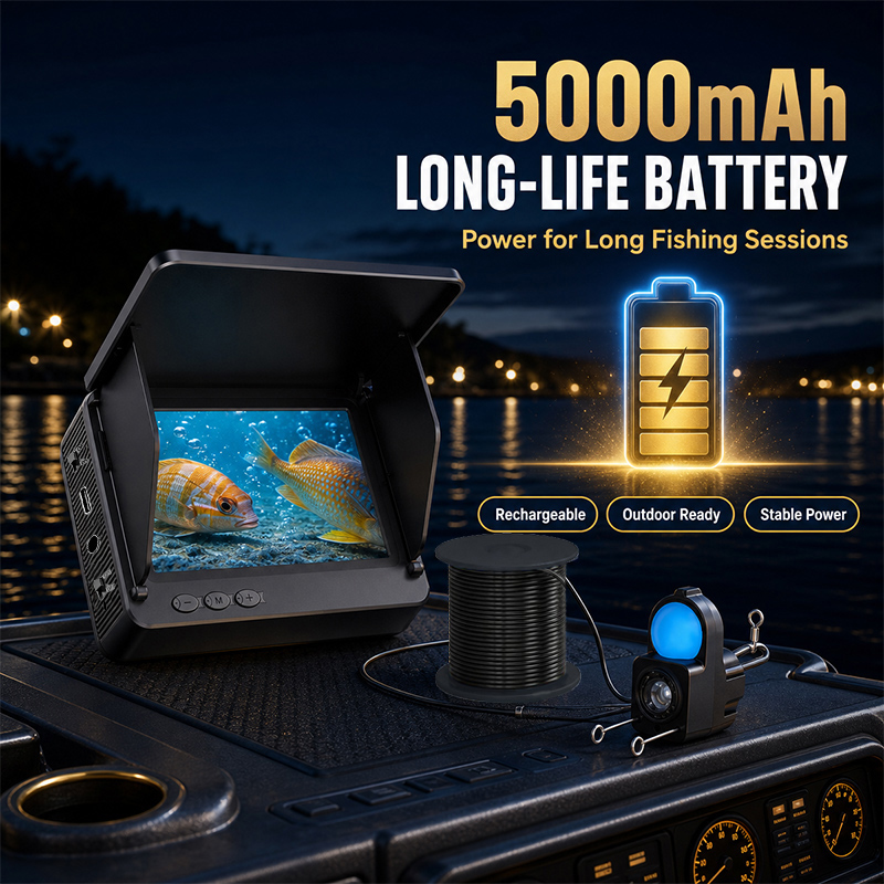 어군탐지기 수중 카메라 1080P HD 모니터 야간 투 - Fishing Depth Finder 리뷰 및 가격