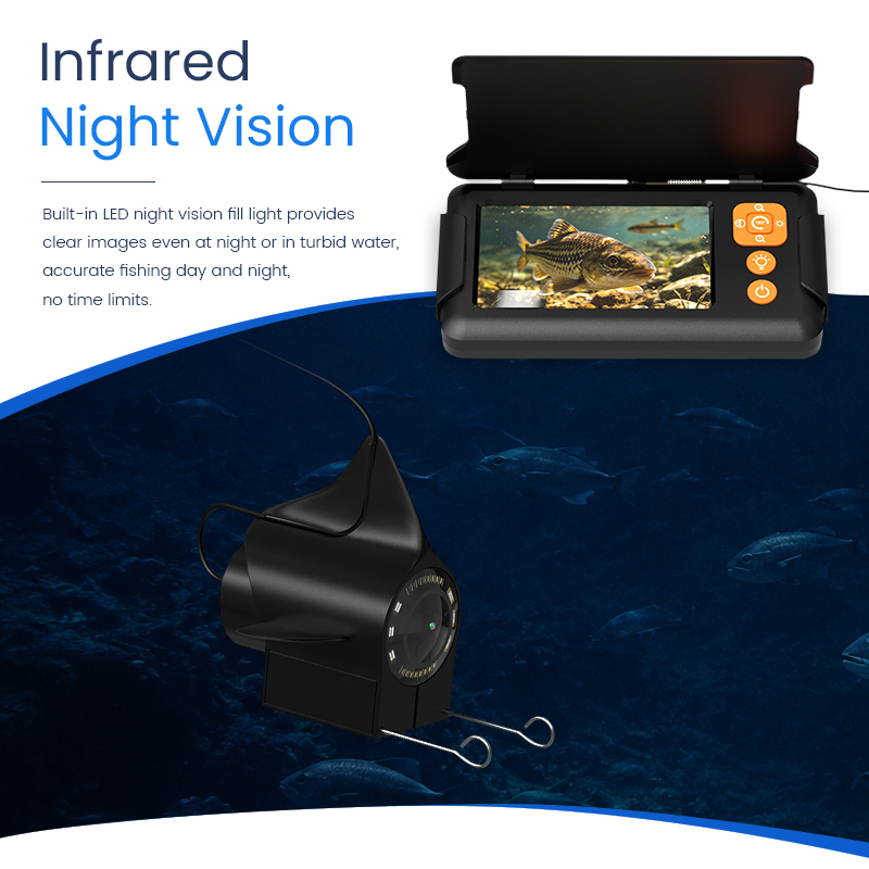 낚시 카메라 4.3인치 화면 15M/30M 케이블 수중 - Fishing Depth Finder 리뷰 및 가격