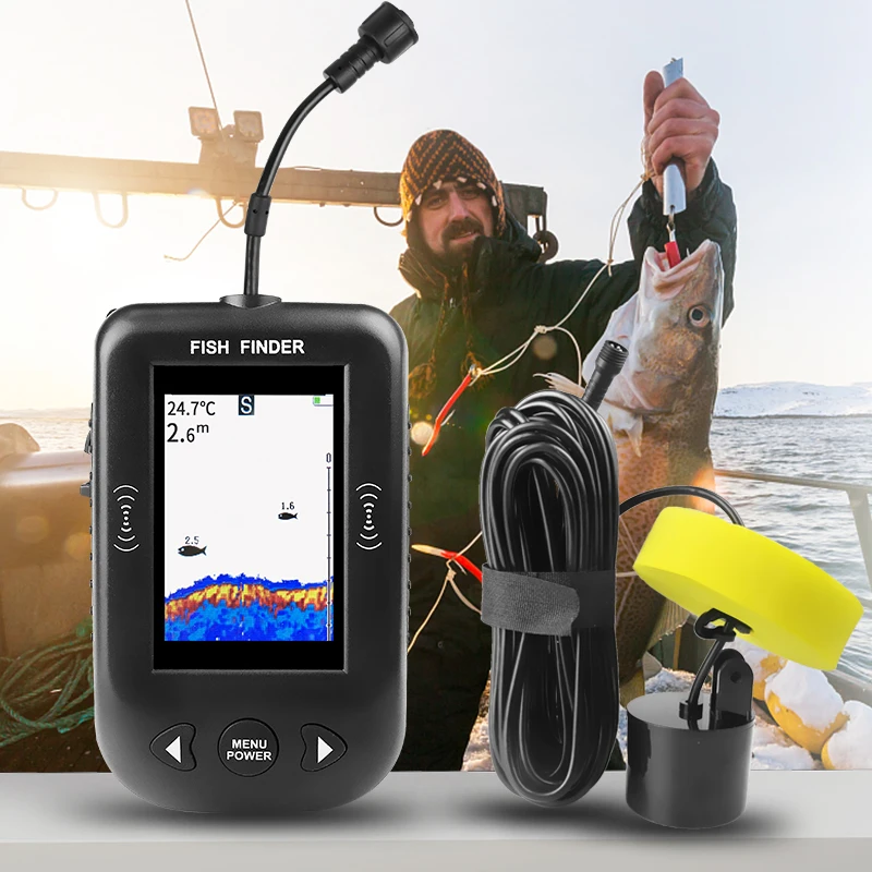에르창 XF03 어군탐지기 45도 100M 휴대용 어군 - Fishing Depth Finder 리뷰 및 가격